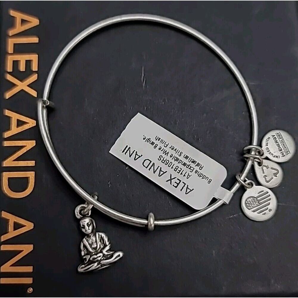 Alex And Ani Buddha Charm Bracelet